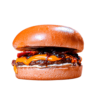 La Brasa Burger - BACONESE🍔🥓🥣 Pão com gergelim, baconese